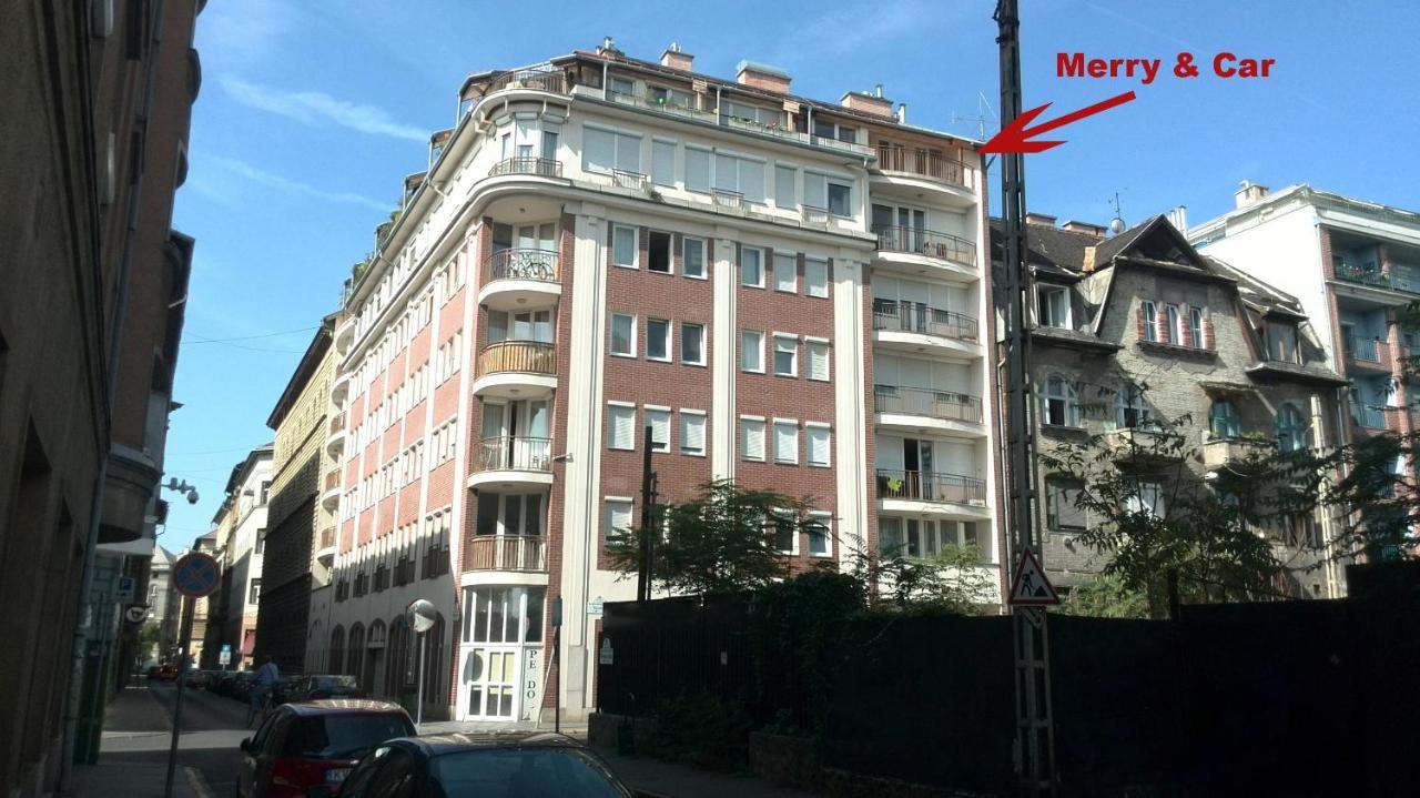 בודפשט Merry&Car - Huge Balcony + Living Room + 2Br מראה חיצוני תמונה
